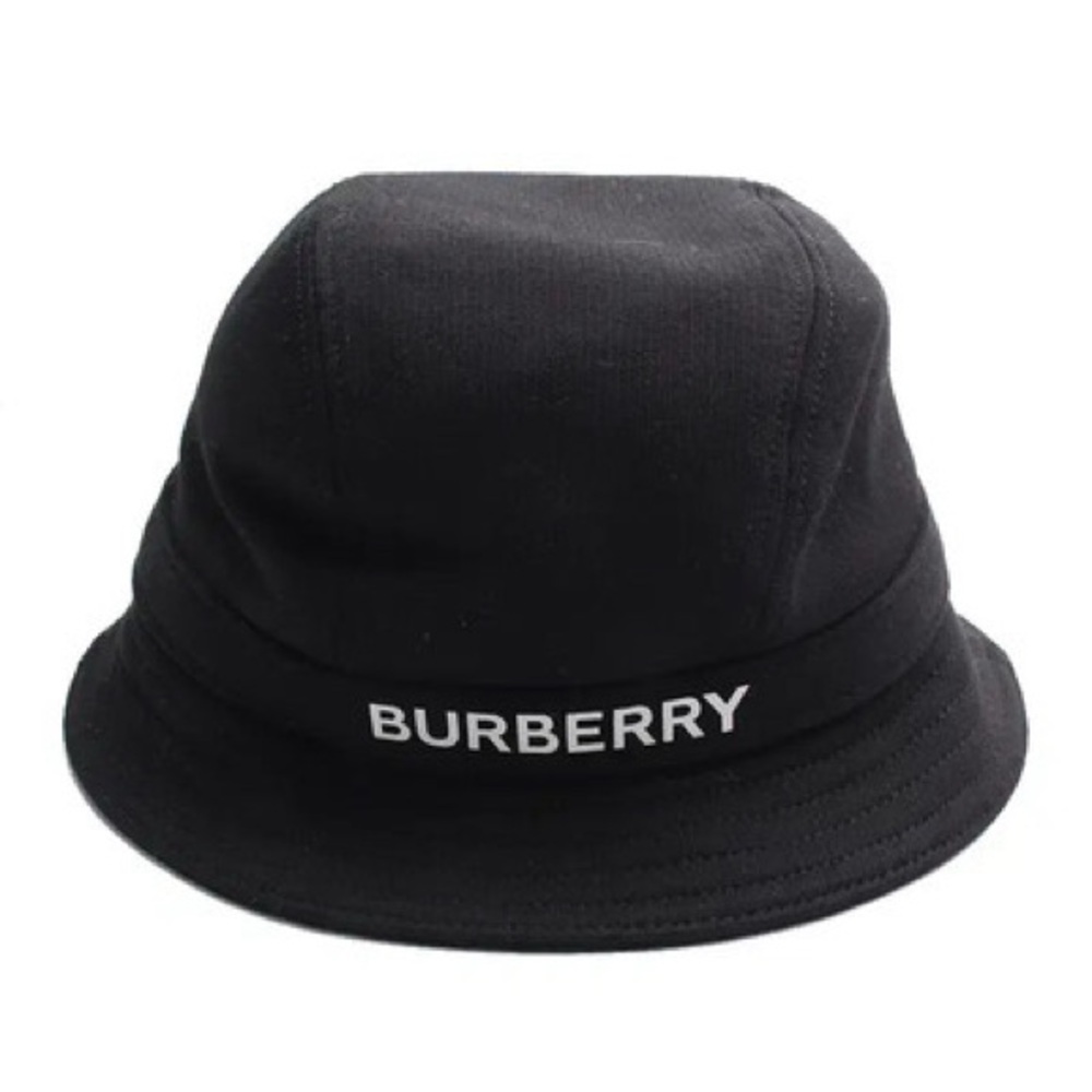 Burberry Classic Black Logo Bucket Hat - Picture 4 of 7